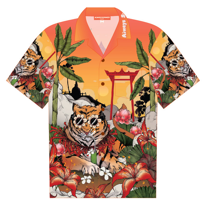 Sunrise Tiger - Everywhere Shirt